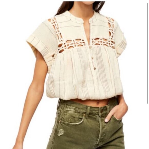 Free People Tops - Free People Bohemian Top